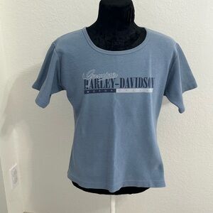 Harley-Davidson Waffle Knit Tee